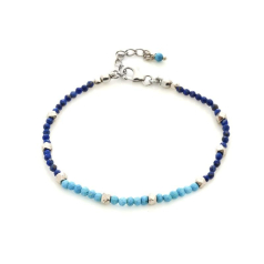 Pulsera con zafiro y...
