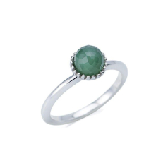 Anello con avventurina...