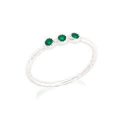Multi-stone ring met ronde...