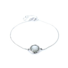 Pulsera con piedra de luna...