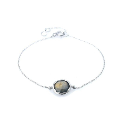 Bracelet avec labradorite...
