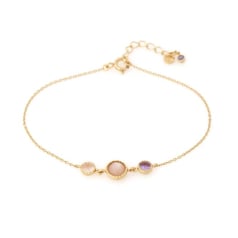 Armband met veelkleurige...