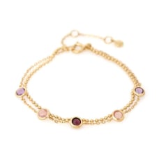 Armband met veelkleurige...