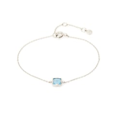 Armband met vierkante...
