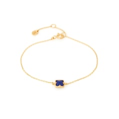 Armband met vierkante...