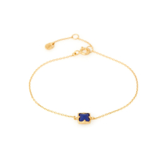 Pulseira com lápis-lazúli...