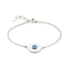 Bracciale con calcedonio...