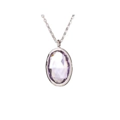 Collier avec améthyste...
