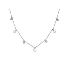 Collar con piedra de luna y...