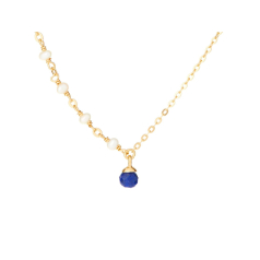 Colier cu lapis lazuli si...