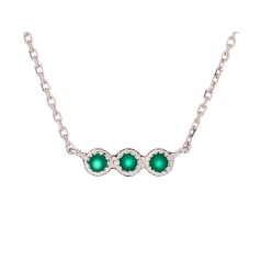 Collier avec onyx vert...