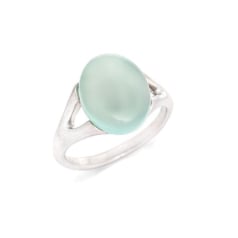Ring met ovale natuurlijk...