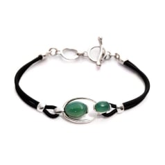 Armband met ovale getinte...