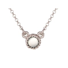Collier ronde avec agate...