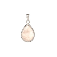 Pendant with natural rose...