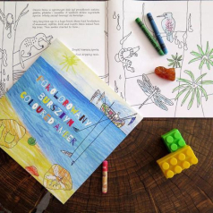 Libro para colorear y...