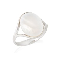 Ring met natuurlijk wit...