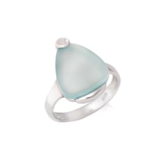 Ring met natuurlijk getinte...