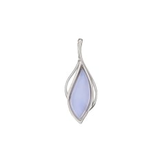 Hanger met blauwe kant...
