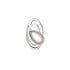 Colgante con gota de ágata aguamarina teñida natural, plata 925, altura 2,5 cm
