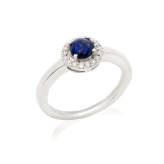 Ring met lapis lazuli en...