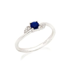 Ring met natuurlijk blauwe...