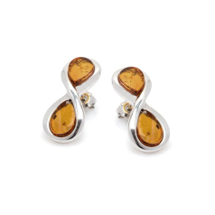Earrings with natural...