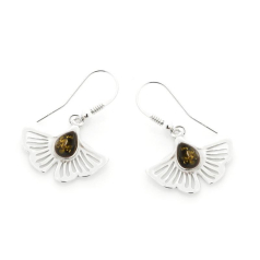 Boucles d'oreilles gingko...