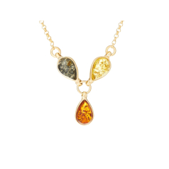Collana con ambra...