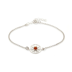 Sonnenarmband mit rundem...